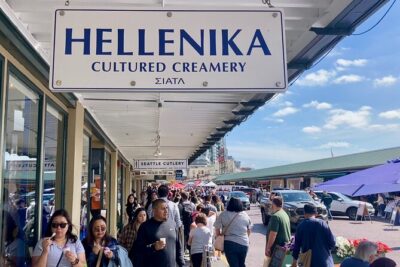 Food Tasting & Arts Tour of Pike Place Market - Hellenika Cultured Creamery: a frozen dairy stop that resets your energy