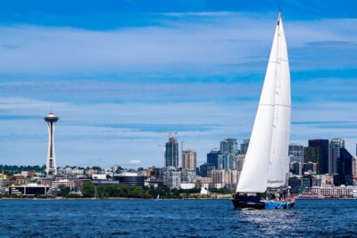 Seattle: 1.5 Hour Sailing Cruise - The Route: Downtown Skyline, West Seattle, Bainbridge Island, and the Mountain Lines