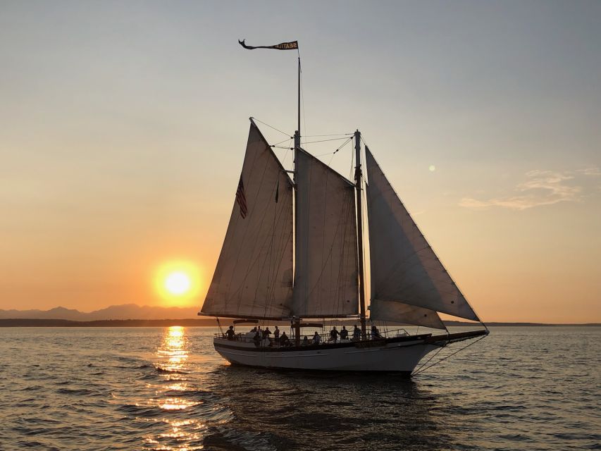Seattle: Tall Sailboat Sunset Harbor Cruise - Key Points Before You Go