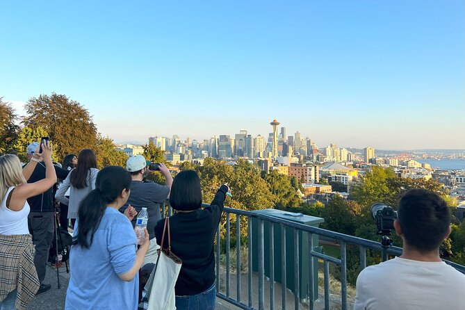 The Best of Seattle and Majestic Snoqualmie Waterfalls - Kerry Park: where the skyline looks postcard-clean