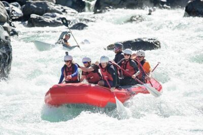 Upper Skagit Introductory Whitewater Rafting Trip - The clock: how a 3.5-hour outing plays out